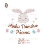 Matrizes de Bordado - Coleção Feliz Páscoa Azul Rosa - Imagem 8