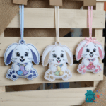 Projeto na Bordadeira Porta Ovinho Coelhinho. - Image 2