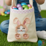 Matriz de Bordado Coelhinho Fringe - Image 2