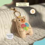 Matrizes Chaveiro Ursinho Autismo e Inclusão Trio - Imagem 13