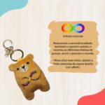 Matrizes Chaveiro Ursinho Autismo e Inclusão Trio - Imagem 6
