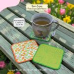 Porta Copos - Porta Canecas - Porta Xícaras - Mug Hug Quilt Páscoa