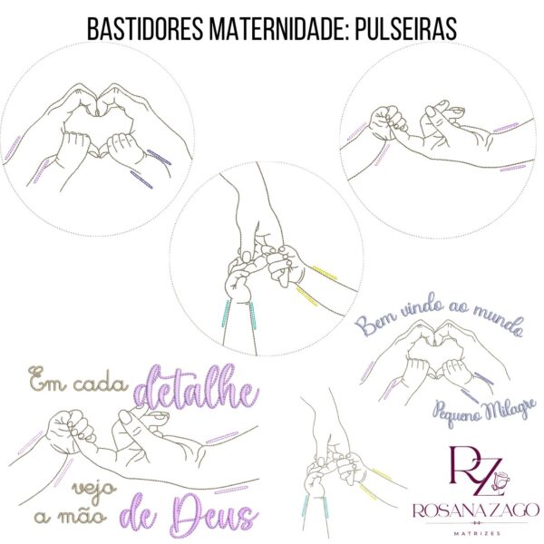 BASTIDORES MATERNIDADE: PULSEIRAS