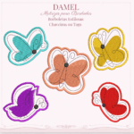 Borboletas Estilosas | Chaveiros e Tags em Bordado