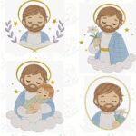 Matrizes de bordado pacotinho São José - Image 2