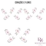 CORAÇÕES e FLORES - Imagem 7