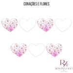 CORAÇÕES e FLORES - Imagem 3