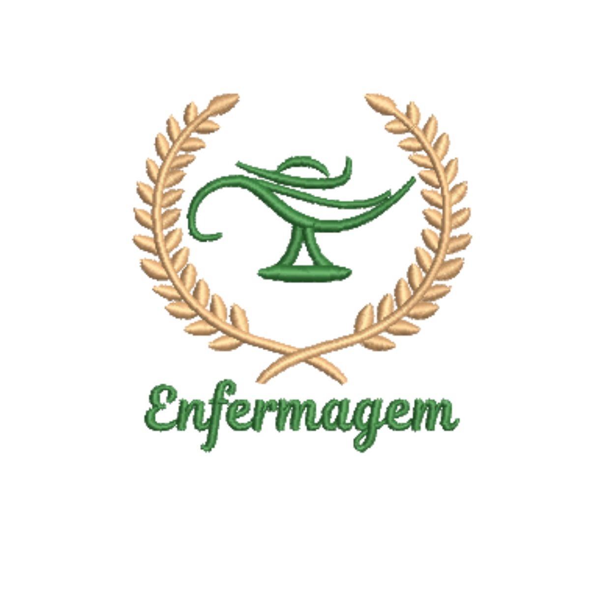 DIVIDIDO EM 4 PARTES (8) Matriz de Bordado Enfermagem CΓ³d 01428 - Image 1
