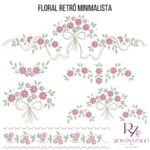 FLORAL RETRÔ MINIMALISTA