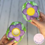 [Projeto na Bordadeira] Porta Sabonete e Sache Perfumado Lírio