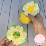 [Projeto na Bordadeira] Porta Sabonete e Sache Perfumado Flor Malva - Imagem 2