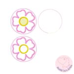 [Projeto na Bordadeira] Porta Sabonete e Sache Perfumado Flor Malva - Imagem 3