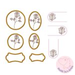 [Matrizes de Bordado] Pacote Rosas Minimalistas Fiorella - Image 5