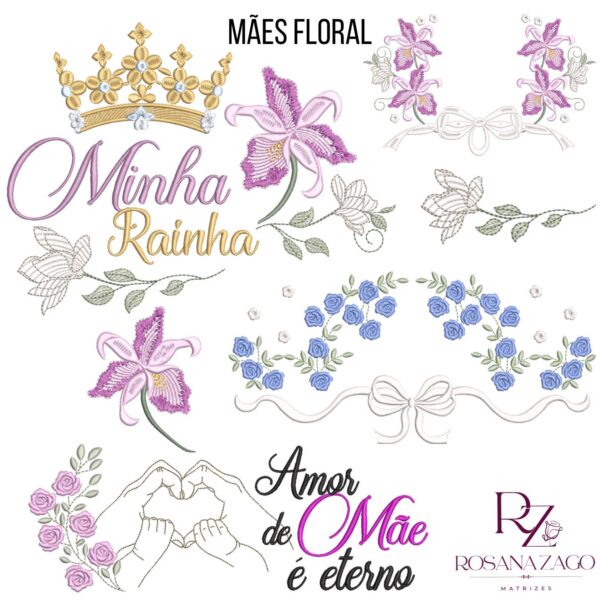 MÃES FLORAL