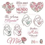 Matrizes de Bordado - Coleção Amor Maior do Mundo