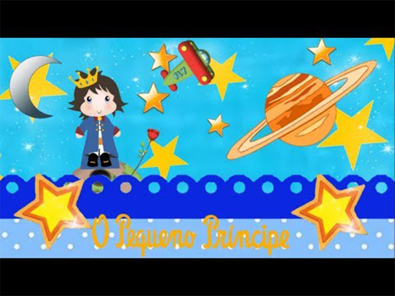 Pequeno Príncipe Convite Animado Pequeno Principe Convite Animado em Vídeo - Imagem 1