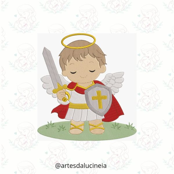Matriz de bordado São Miguel Arcanjo
