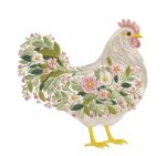 Matriz de bordado Combo galos e galinhas 2026 - Imagem 3