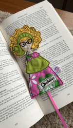 Marca páginas MULHERES matriz de bordado