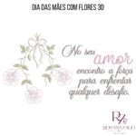 DIA DAS MÃES COM FLORES 3D - Imagem 5