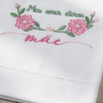 Kit com 3 Matrizes de Bordados Moldura Mãe Flor 3d - Imagem 2