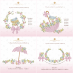 Matrizes de Bordado | Coleção Jardim Encantado - Imagem 2