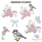 MONOGRAMA PASSARINHOS - Image 4