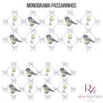 MONOGRAMA PASSARINHOS - Image 5