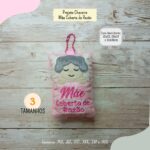 Matriz de Bordado Chaveiro Mãe Coberta de Razão - Imagem 3