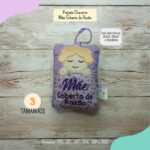 Matriz de Bordado Chaveiro Mãe Coberta de Razão - Imagem 7