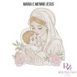 MARIA e MENINO JESUS - Imagem 5