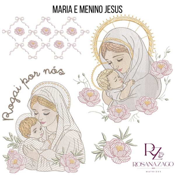 MARIA e MENINO JESUS