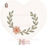 Matriz de Bordado - Duo Moldura Floral Ela - Image 2