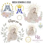 NOSSA SENHORA e JESUS