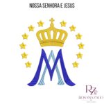 NOSSA SENHORA e JESUS - Imagem 6
