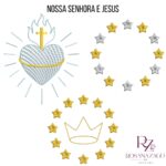 NOSSA SENHORA e JESUS - Imagem 5
