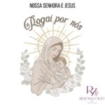 NOSSA SENHORA e JESUS - Imagem 4