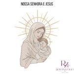 NOSSA SENHORA e JESUS - Imagem 9