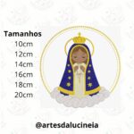Matrizes de bordado Coleção Nossa Senhora Aparecida - Imagem 7