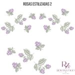 ROSAS ESTILIZADAS 2 - Imagem 6