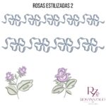 ROSAS ESTILIZADAS 2 - Imagem 5