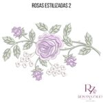 ROSAS ESTILIZADAS 2 - Imagem 4