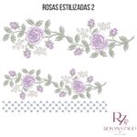 ROSAS ESTILIZADAS 2 - Imagem 3