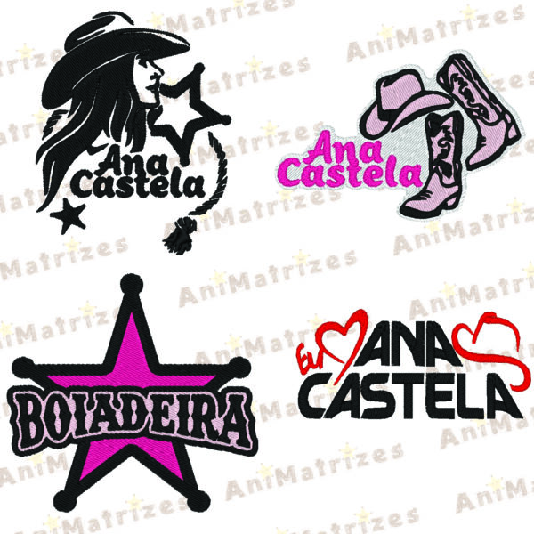 Matriz de Bordado – Ana Castela