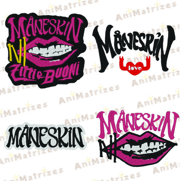 Matriz de Bordado - Maneskin