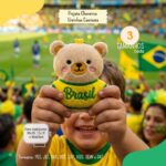 Matriz de Bordado Chaveiro Ursinho Camiseta - Imagem 3