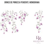 BRINCO DE PRINCESA PENDENTE: MONOGRAMA - Image 4