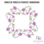 BRINCO DE PRINCESA PENDENTE: MONOGRAMA - Image 5