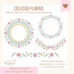 Matrizes de Bordado - Coleção Florais Jardim - Imagem 3