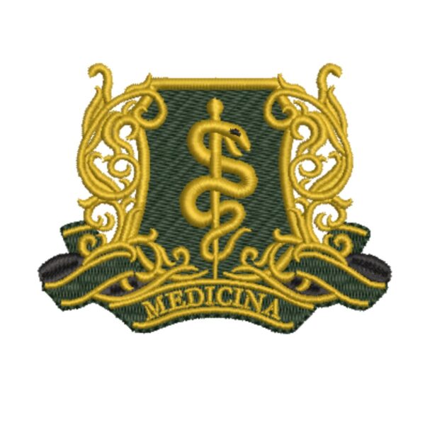 Matriz de Bordado Medicina Cód 01434